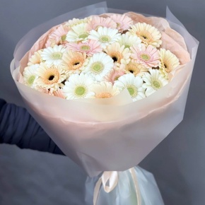 Букет "Гера" из 25 гербер в Кубинке