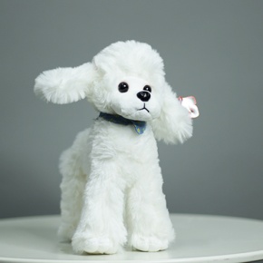 Плюшевый пудель белый (25 см) в Кубинке