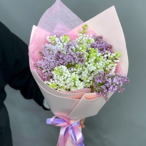 Букет из 11 веток сирени микс в Кубинке
