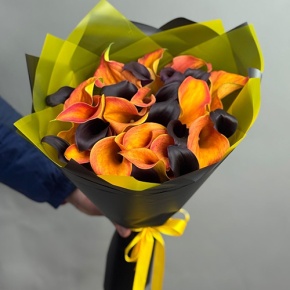 Букет "Карамель" из 29 калл в Кубинке