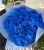 Букет из 51 синей розы Эквадор (60 см) в Кубинке
