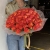 Букет 75 огненных роз (40 см) в Кубинке