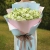 Букет из 31 белой эустомы в Кубинке