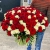 Букет 151 роза красный и белый микс (60 см) в Кубинке Букет 151 роза красный и белый микс (60 см) в Кубинке