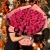 Букет "Необыкновенная" из 101 малиновой розы (60 см) в Кубинке